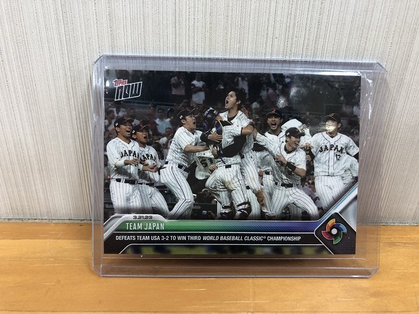 Topps NOW 侍ジャパン 大谷翔平 WBC アメリカ戦 決勝 先発 優勝 野球カード ローンデポ・パーク 31（M7009）