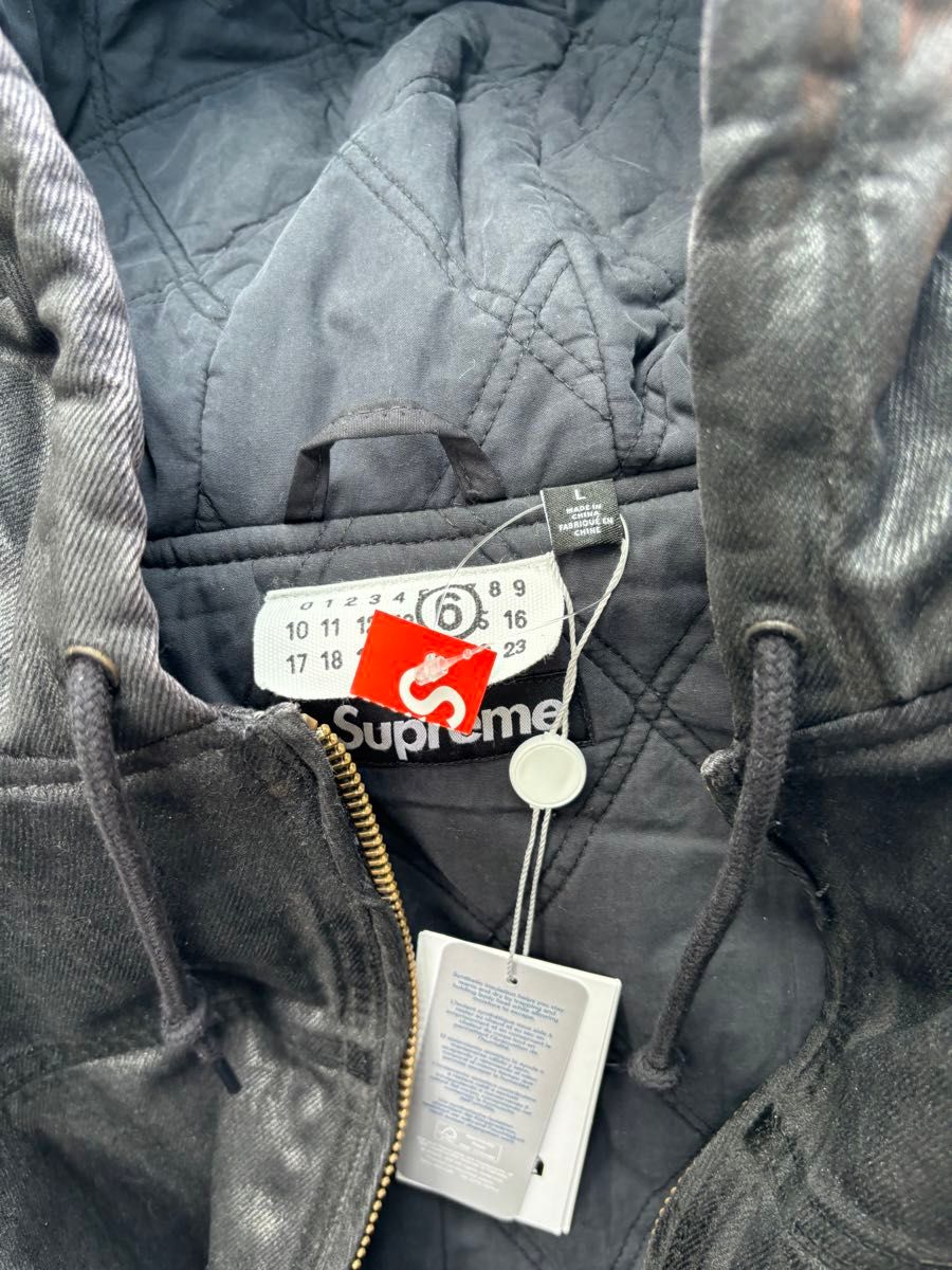 Supreme x MM6 Maison Margiela Foil Hooded Work Jacket Supreme x MM6 Maison Margiela Foil Hooded Work Jacket