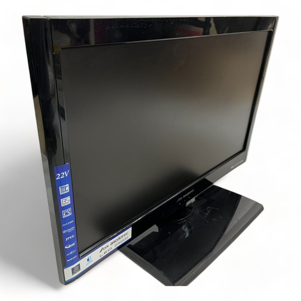 DXアンテナ 22V型 液晶 テレビ LVW22EU1 ハイビジョン 外付HDD録画対応_画像2