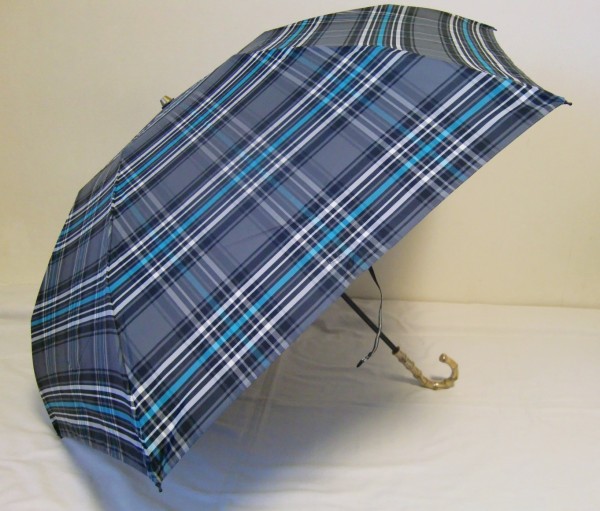 { new goods } Keita Maruyama | bamboo keep hand * umbrella * rain for . umbrella * folding umbrella ( check gray 