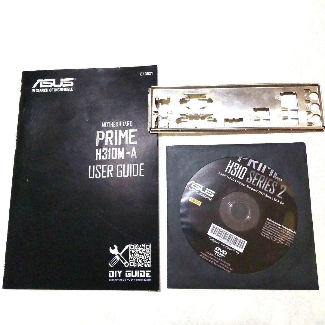 core i3 8100　PRIME H310M-A　セット　CPUクーラー付