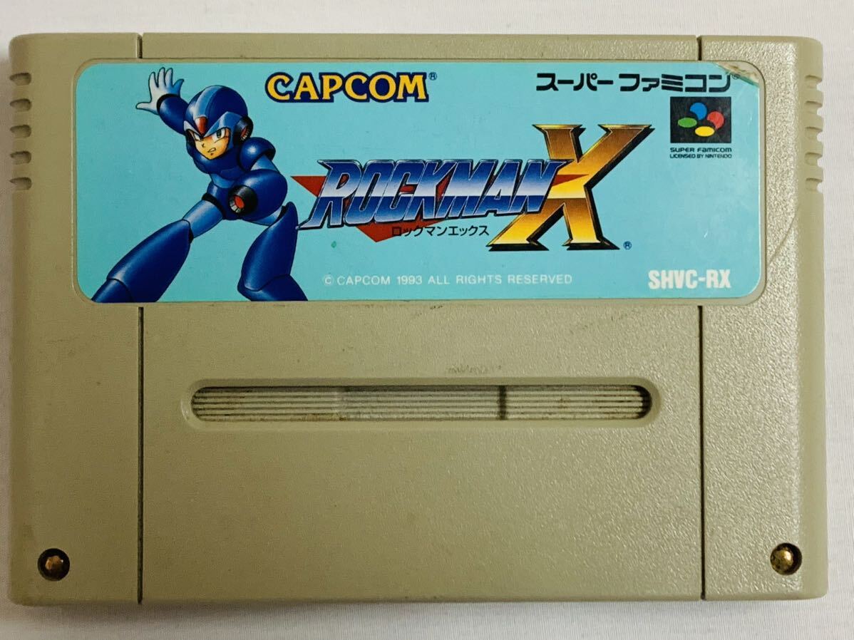 SFC ロックマンX スーパーファミコン_画像1