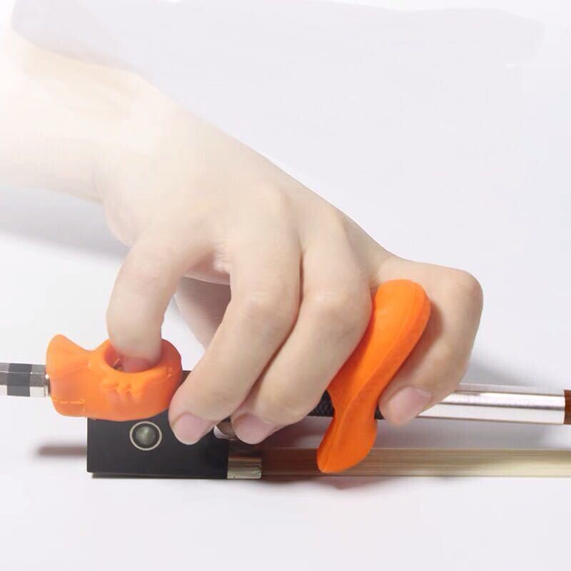 【新品SALE】　バイオリン・ビオラの弓の持ち方矯正器具 子供　初心者　送料無料_画像5