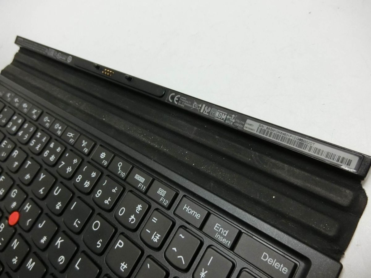 Lenovo Thinkpad X1 Tablet 2 Thin Keyboard Gen 2 TP00082K3 ブラック 日本語 キーボード 送料無料／YJ240318001_画像6