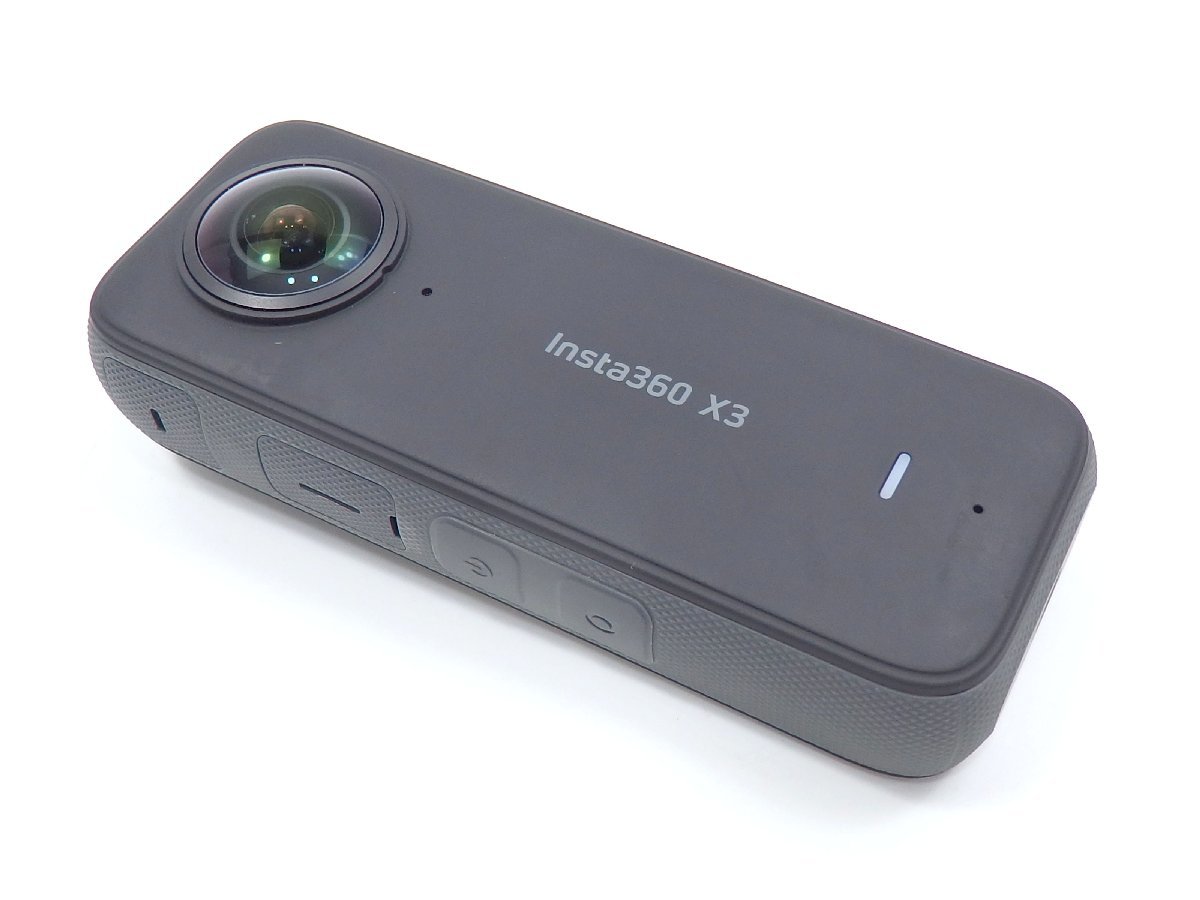 【中古】 360°カメラ Insta360 X3 CINSAAQ/B ブラック 黒 撮影 インスタ360_画像2