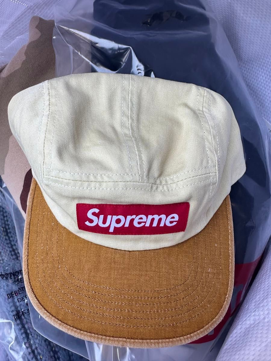 Supreme Pigment 2-Tone Camp Cap "Natural"