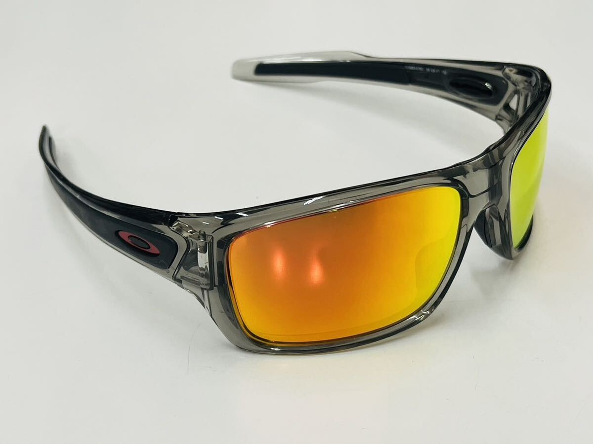 【美品】OAKLEY オークリー Turbine タービン 偏光レンズ OO9263-5763_画像3