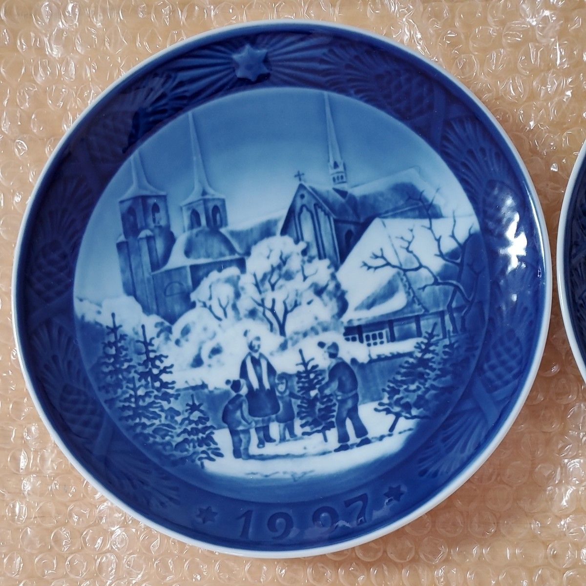 ロイヤルコペンハーゲン イヤープレート 飾皿 1997 1971