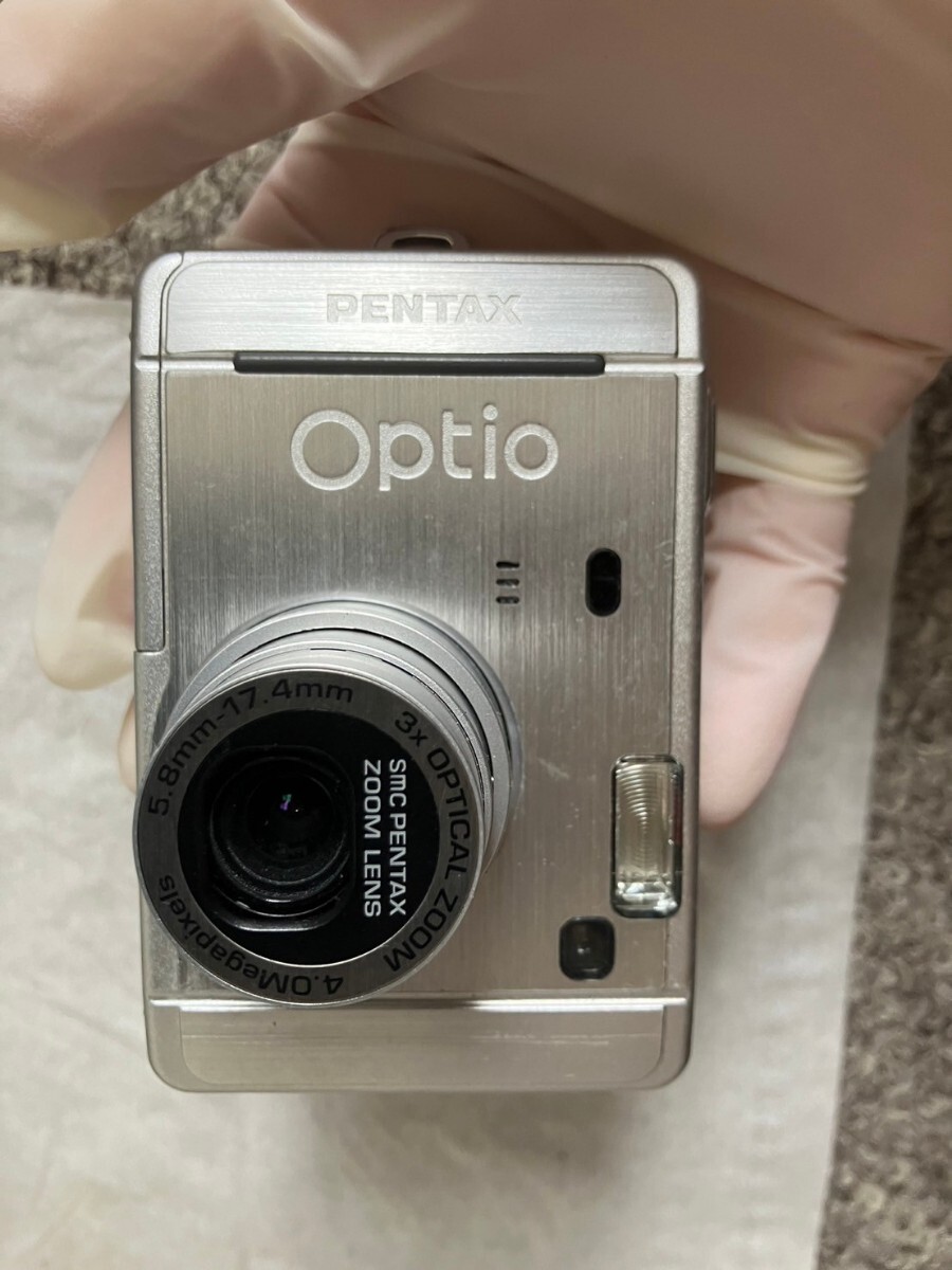 動作確認済み　Pentax ペンタックス Optio S40 コンパクトデジタルカメラ_画像1