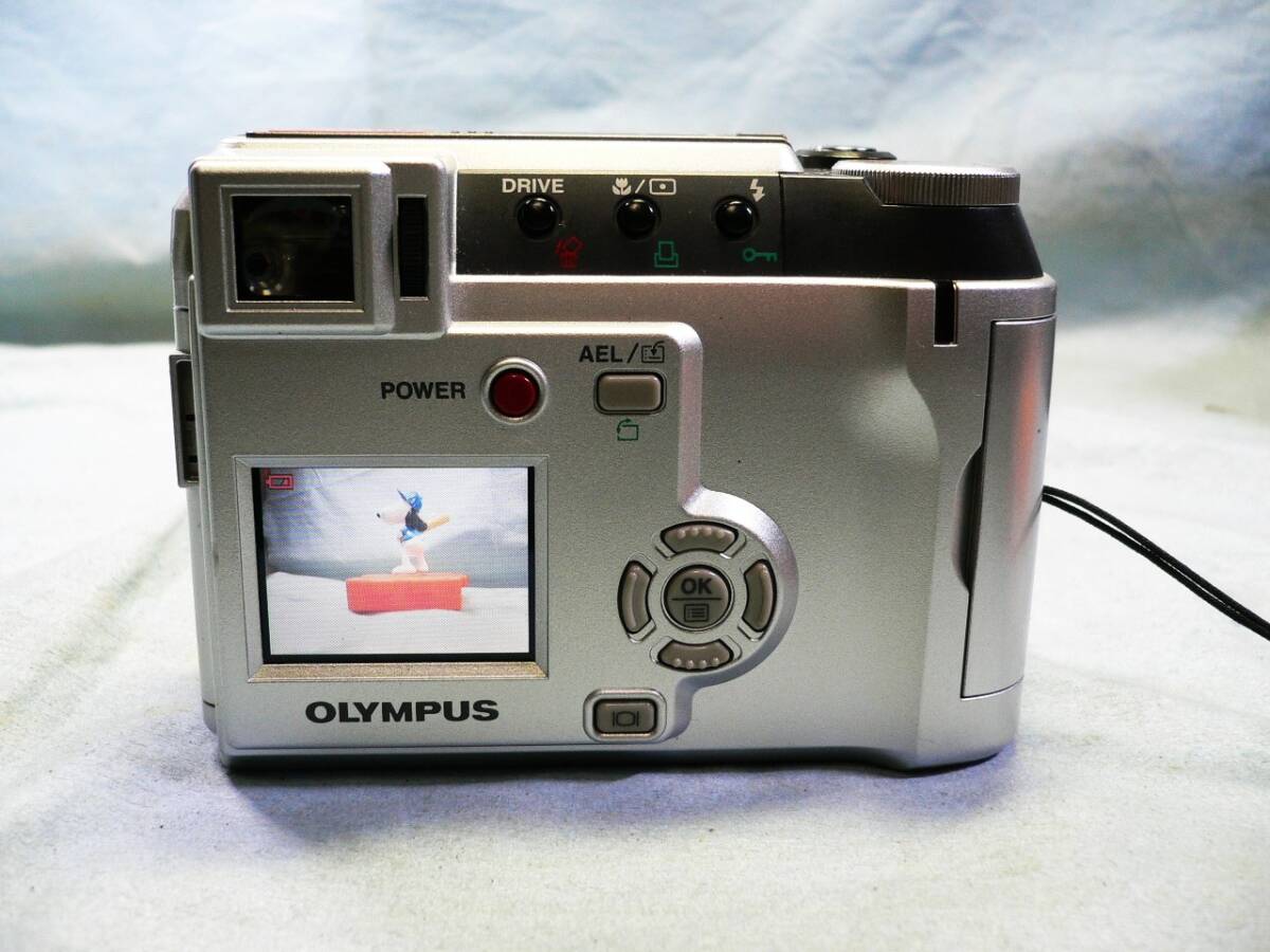 オリンパス Olympus CAMEDIA C-700 10x コンパクトデジタルカメラ【単三電池で使用可】_再生状態