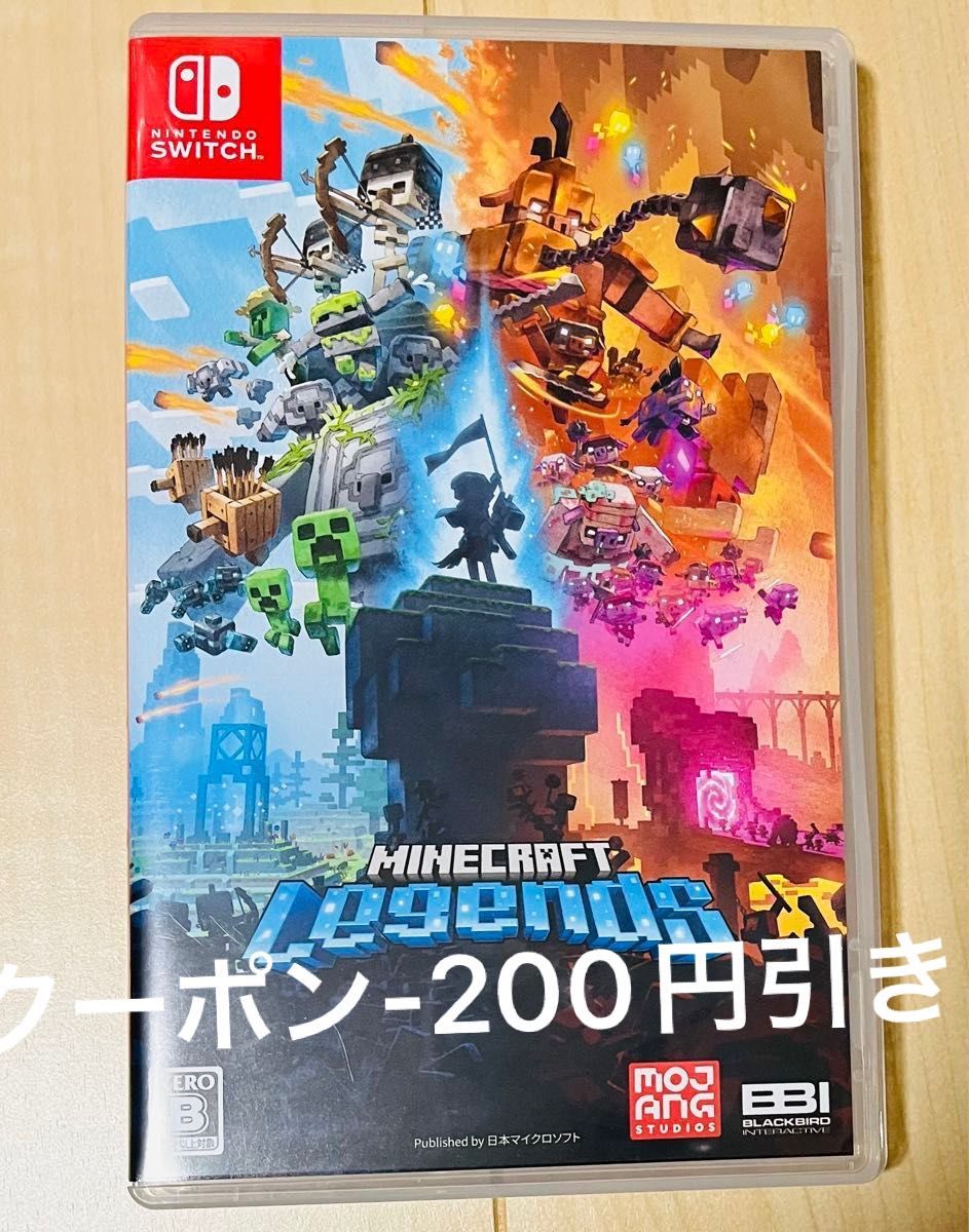 【Switch】 Minecraft Legends マインクラフト　レジェンズ　マイクラ　ニンテンドースイッチ