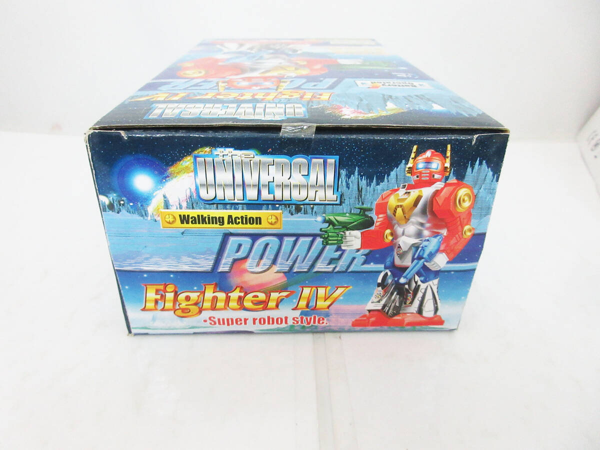 F9425●レトロおもちゃ●ロボット●UNIVERSAL Fighter Ⅳ Super robot style●FENG YUAN●音と光アクション●宇宙戦士ロボ●未開封品の画像5