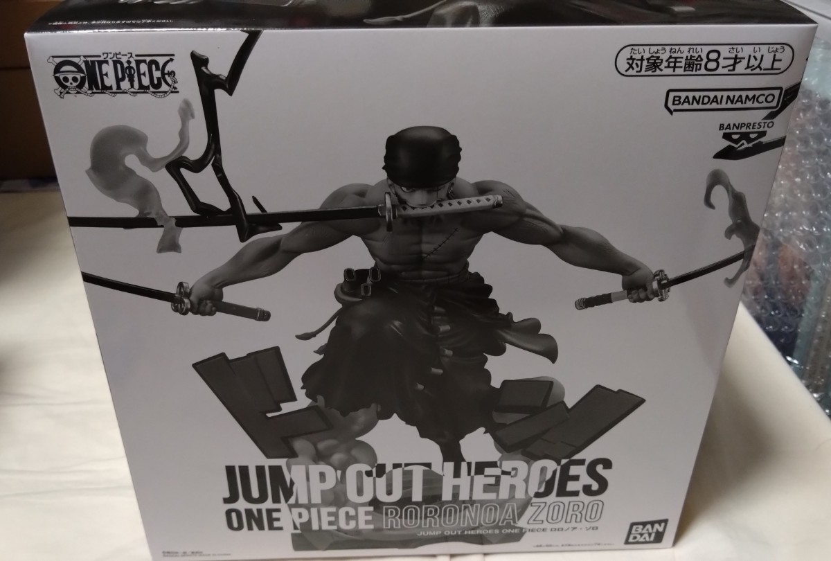 JUMP OUT HEROES ワンピース ロロノア・ゾロ フィギュア 未開封品_画像1