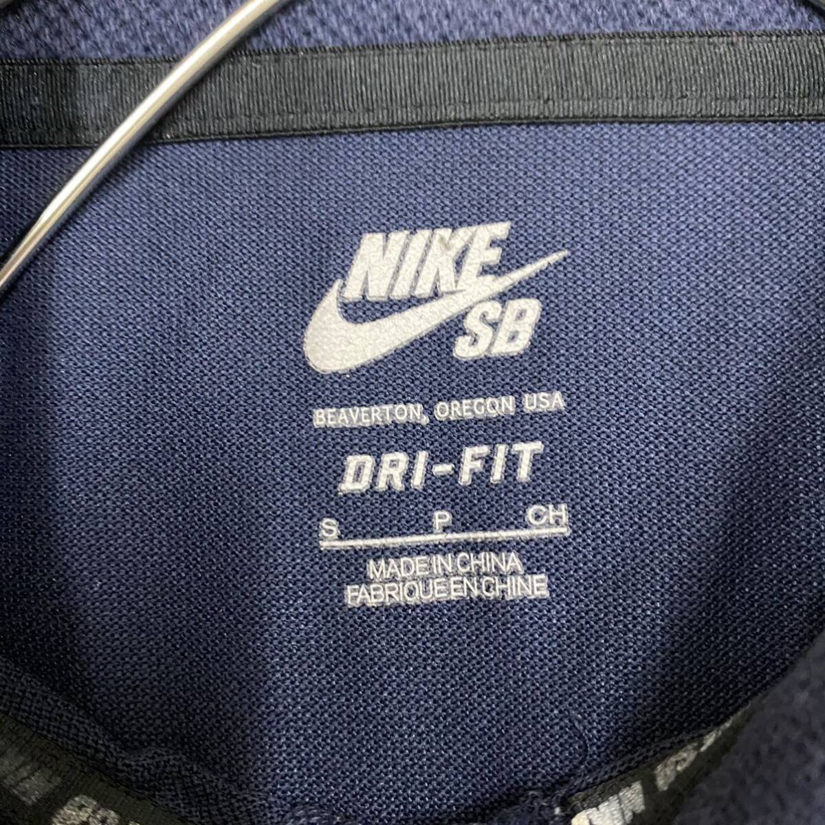 NIKE Nike рубашка с длинным рукавом рубашка-поло с длинным рукавом размер S темно-синий темно-синий цвет мужской tops нет максимальной ставки (M17)
