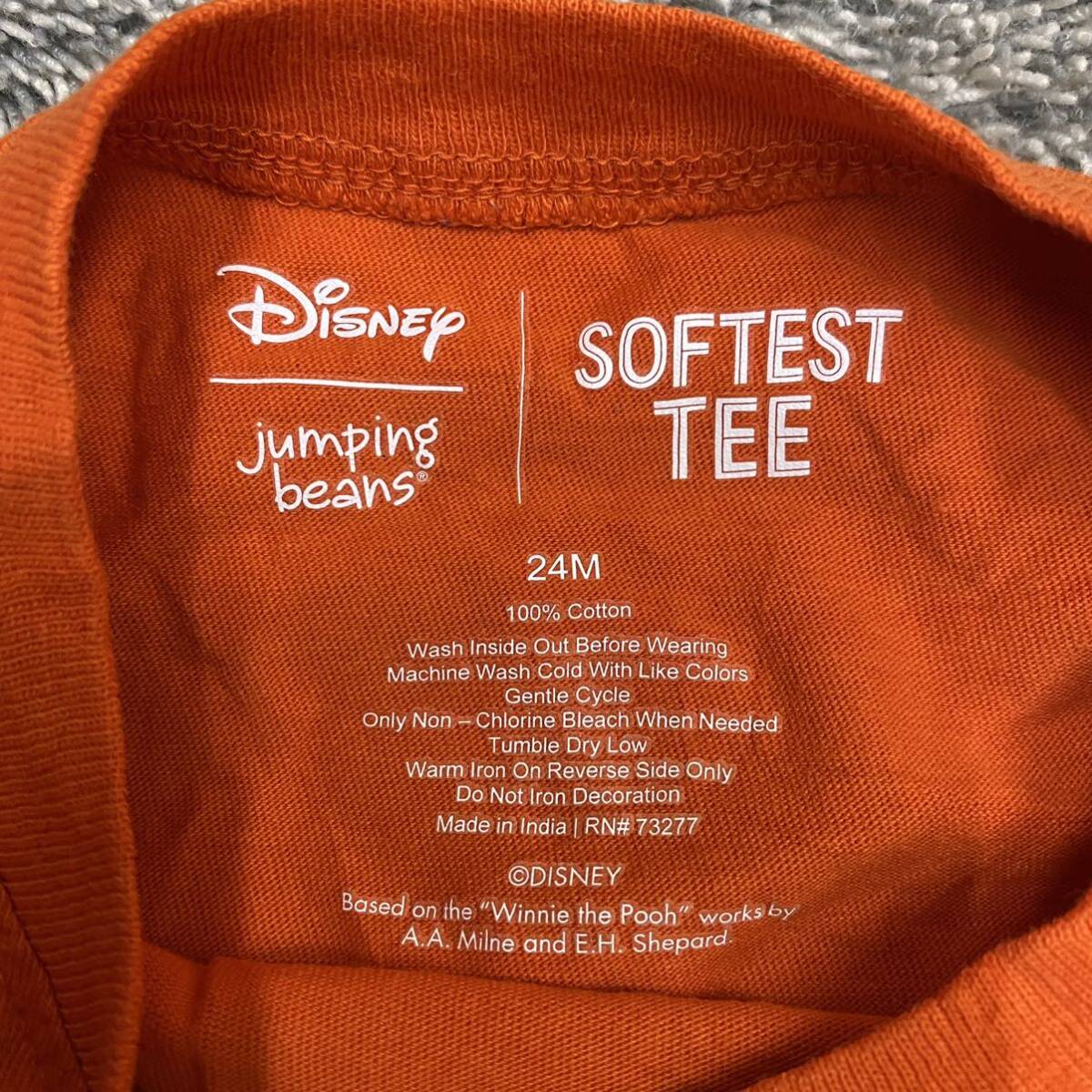 Disney Disney long sleeve T shirt long sleeve cut and sewn long To range top s there is no highest bid (S17)