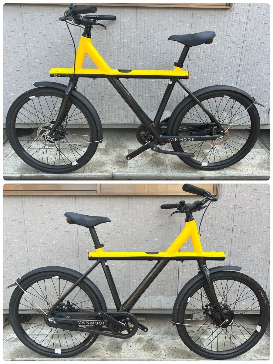 Vanmoof Electerified x Ban Move Electric Assist Bicycle Smart Bike 24 -дюймовый BK X YL