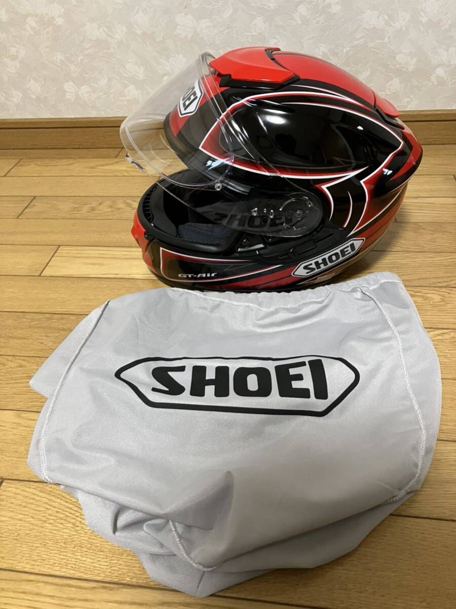 GT-Air SHOEI 美品 フルフェイスヘルメット ヘルメット ショウエイ 中古 Mサイズの画像1