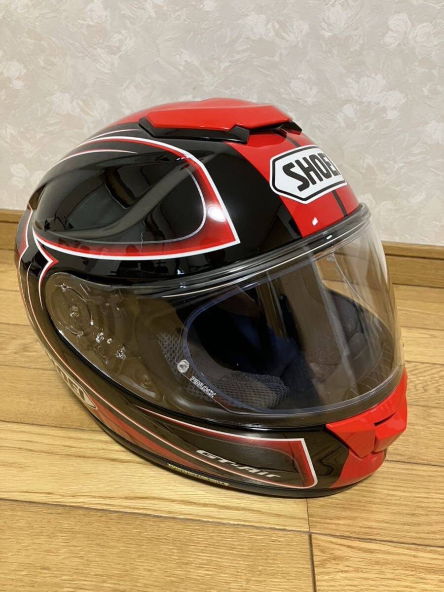 GT-Air SHOEI 美品 フルフェイスヘルメット ヘルメット ショウエイ 中古 Mサイズの画像6