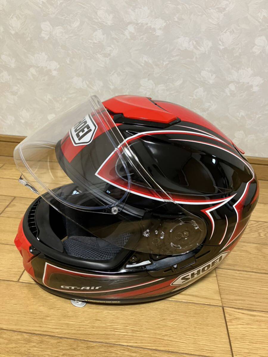GT-Air SHOEI 美品 フルフェイスヘルメット ヘルメット ショウエイ 中古 Mサイズの画像4