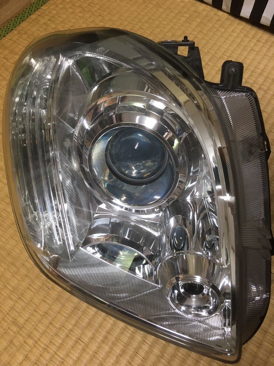 スズキ パレット MK21S 前期 ヘッドライト　左右セット キセノン HID レベ付　中古_画像3