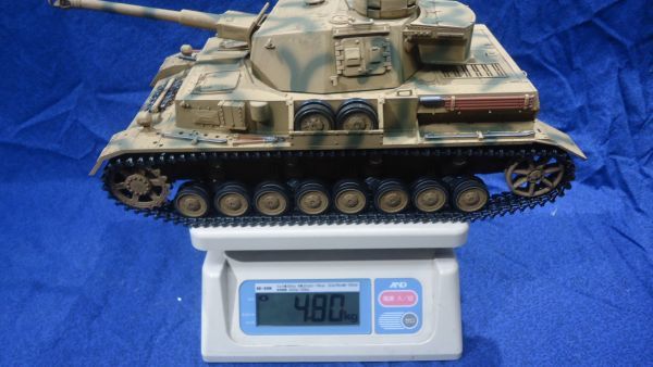 1635 3859-B1 タイゲン F2 1/16 taigen 4号戦車メタル赤外線対戦版2色迷彩　砲身もリコイル 砲塔360度回転　