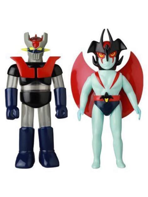  new goods #MEDICOM TOY sofvi [ Mazinger Z* Devilman 2 body set ]meti com toy surface taking figure # higashi . retro sofvi 