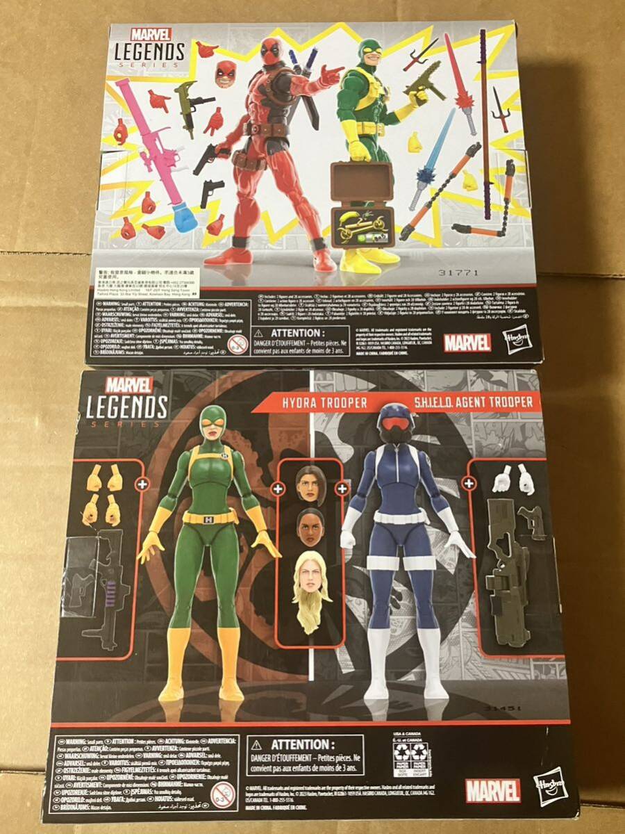 限定 新品 未開封 マーベルレジェンド デッドプール Marvel Legends フィギュア セット 検: スパイダーマン マーベル フィギュアーツ