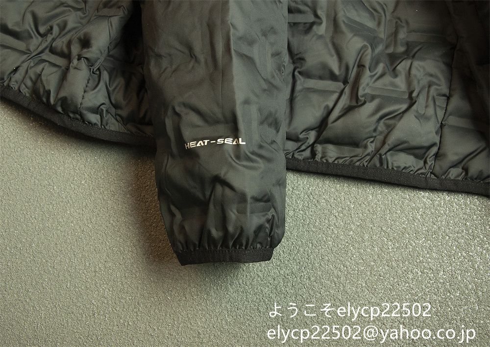 NFY372-XL 黒 超希少 超軽薄手　ダウンジャケット ダウン90％ 発熱裏生地 マウンテンパー 防風防寒 マウンテン アウトドアウェア 高品質_画像8