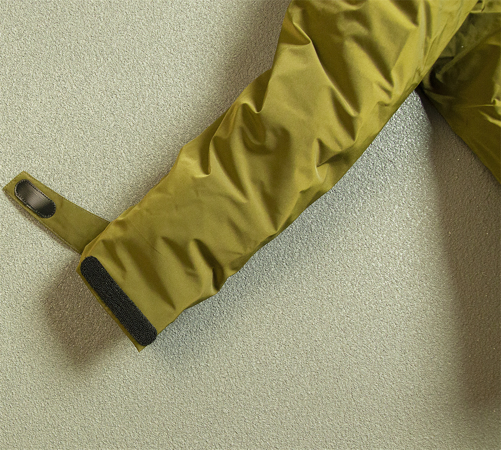 NFY366-2XL 緑ダウンジャケット ダウン90％ 発熱裏生地 マウンテンパー 防風防寒 マウンテンジャケット アウトドアウェア 高品質 _画像6