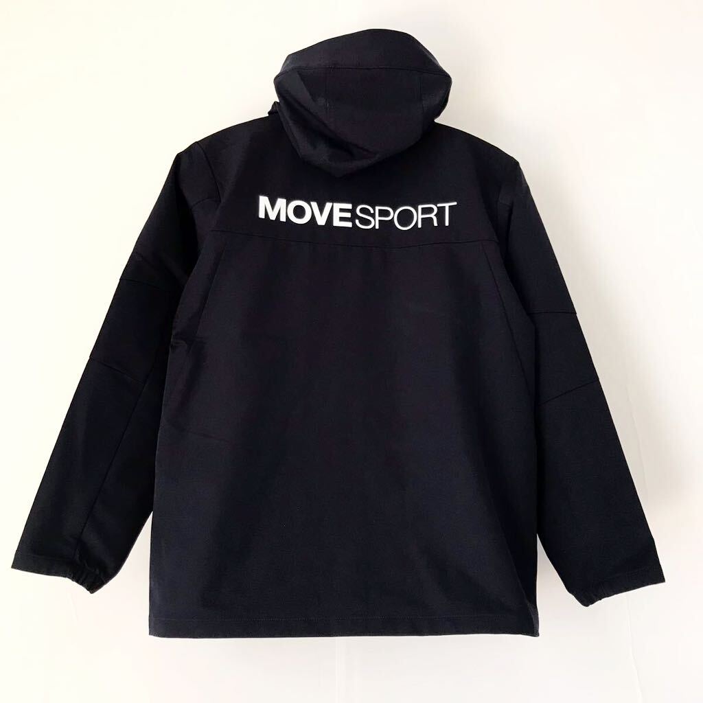 DESCENTE MOVE SPORT/ Descente Move sport * soft shell / jacket * Parker * stretch / jersey / blouson / navy blue /M