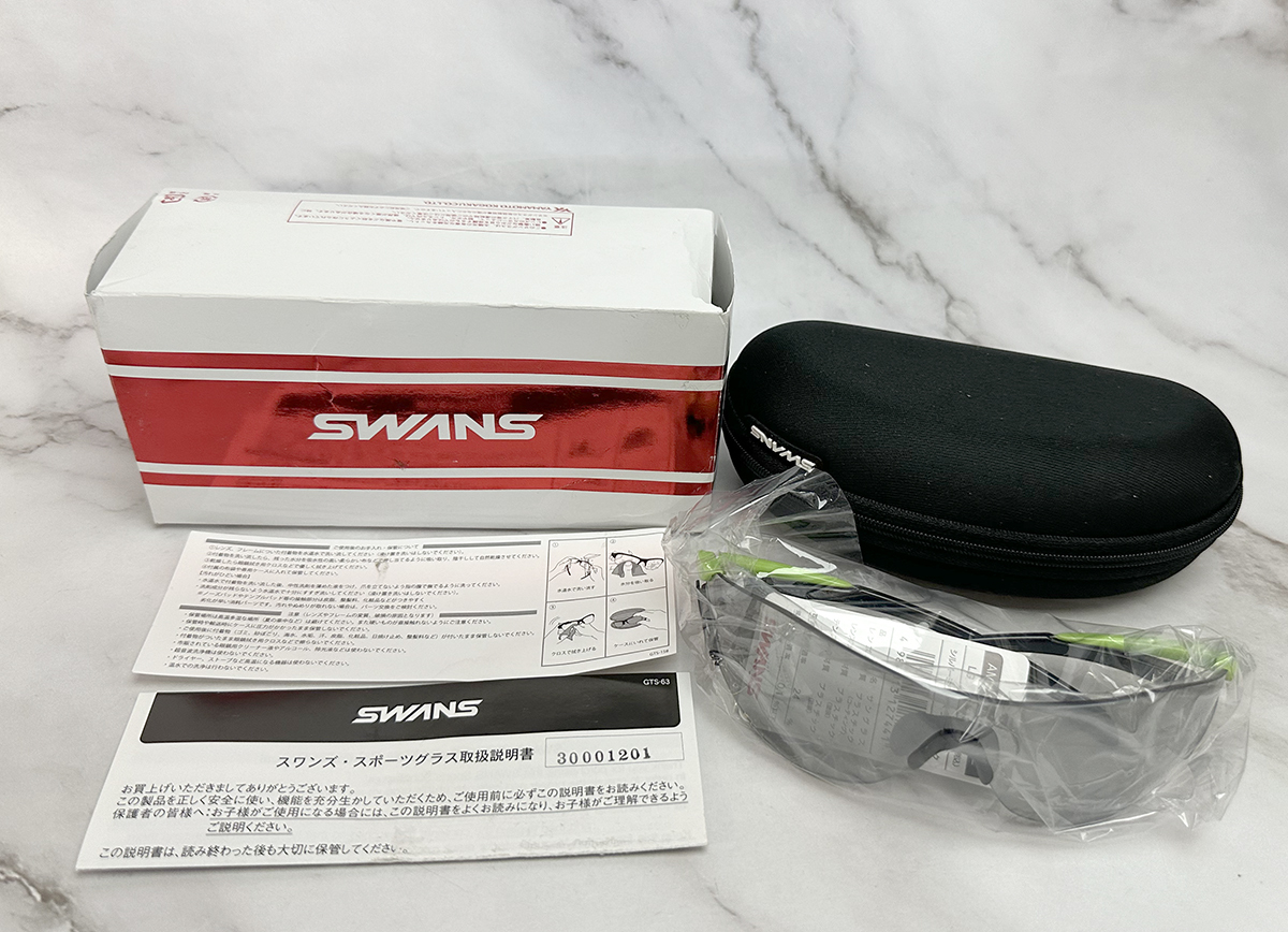 未使用 SWANS(スワンズ) スポーツ サングラス AMZ SOU2-0702 ソウ2 SOU2 ランニング ボールスポーツ向け 軽量モデルの画像2