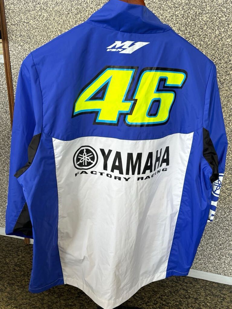 中古 美品！ 春 ヤマハ ジャケット ブルゾン バイクウェア ロッシ VR46 モトGP ファクトリー レーシングの画像10