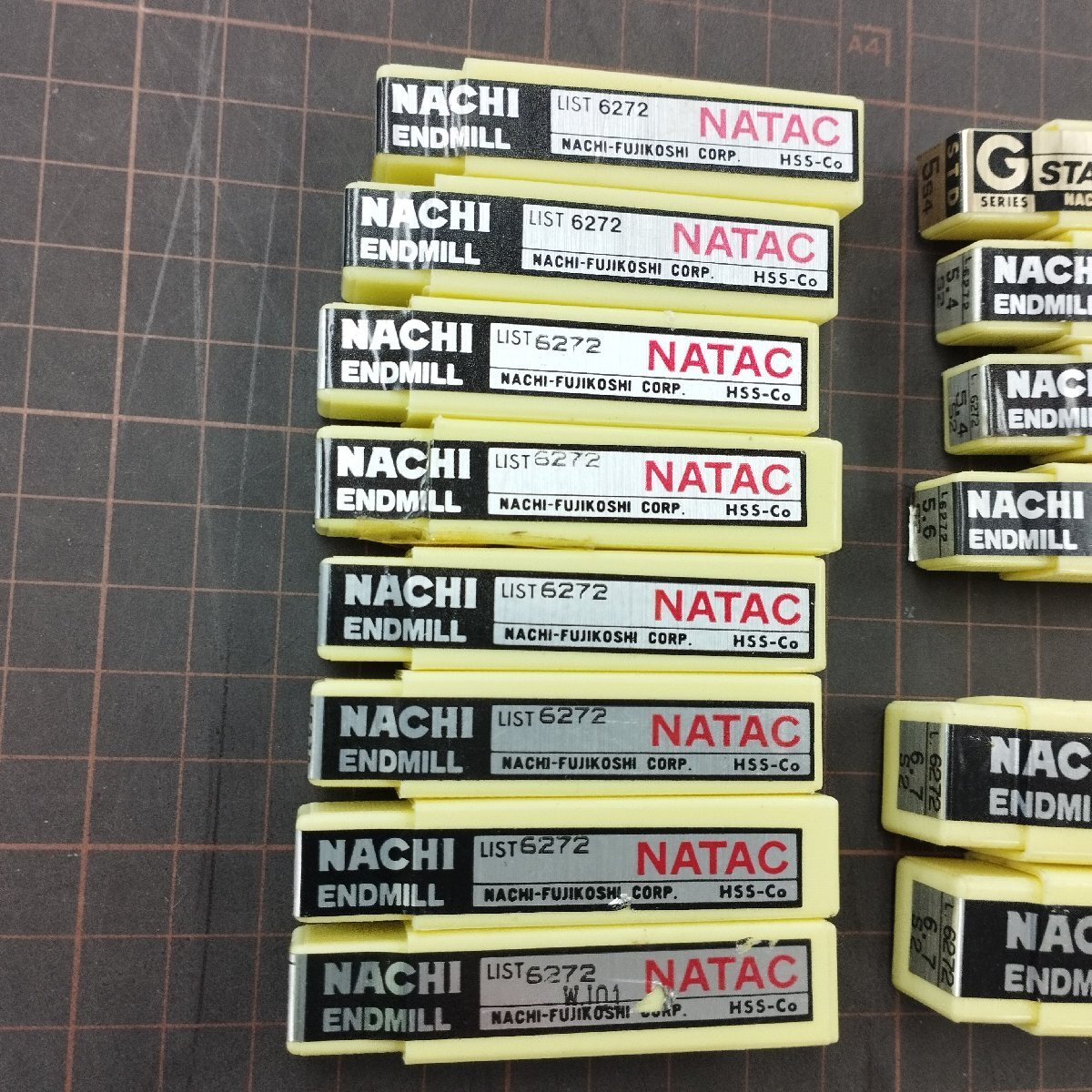 【S754】NACHI ナチ エンドミル NATAC Gスタンダード NHエンドミル 保管品 まとめ_画像3