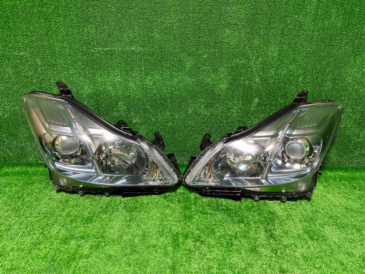  beautiful goods Toyota 200 series Crown GWS204 Crown Hybrid original HID head light left right set operation verification ending HCHR 687..!1