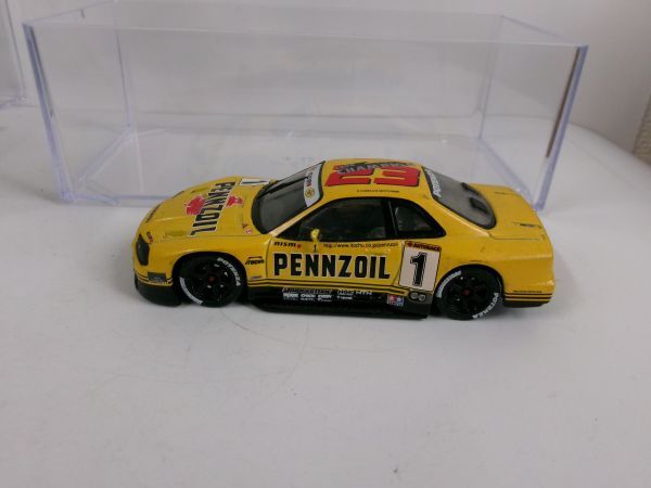 ◆現状 EBBRO エブロ 1/43 日産 スカイライン GT-R R33　JGTC ペンゾイル ニスモ 1998_画像2