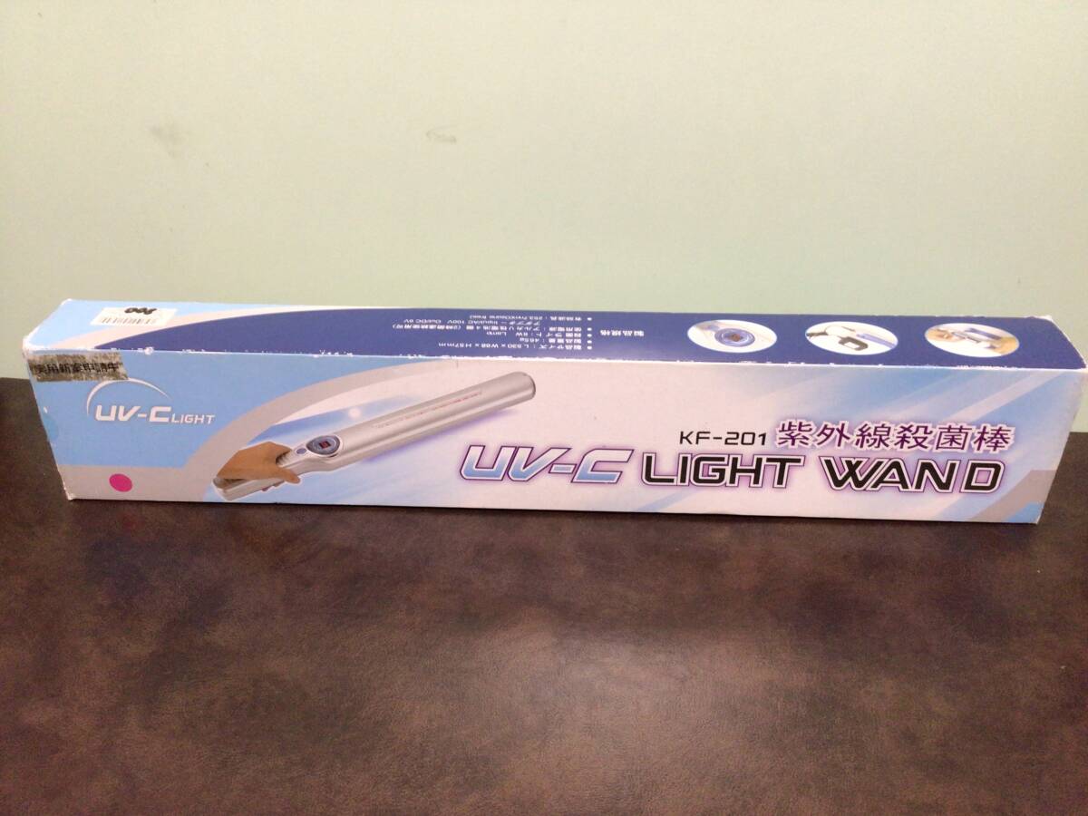 新品1★紫外線殺菌棒 UV-C LIGHT WAND 電池稼働も電源稼働も対応_画像1