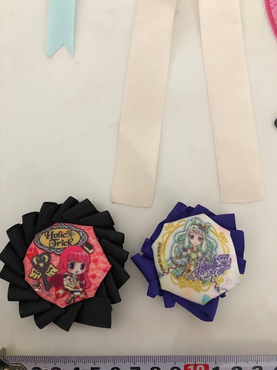 プリパラ ロゼット　リボンアクセサリー　プリパラ専用ロゼットメイク　 ハンドメイド　