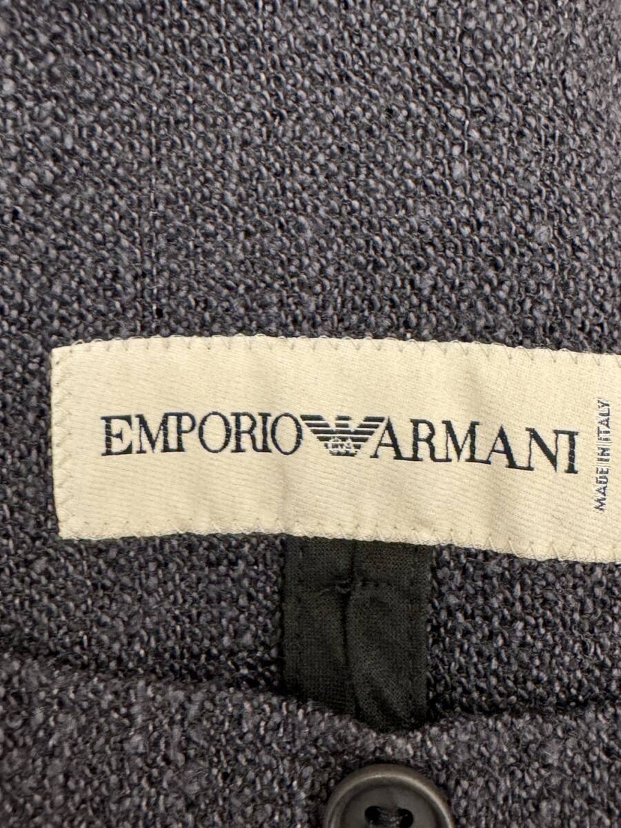 EMPORIO ARMANI　エンポリオ アルマーニ　サイズ48　ポケットにしつけ糸してあります。_画像7