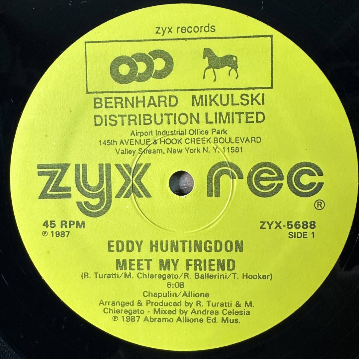 12'　EDDY HUNTINGTON / MEET MY FRIEND_画像3