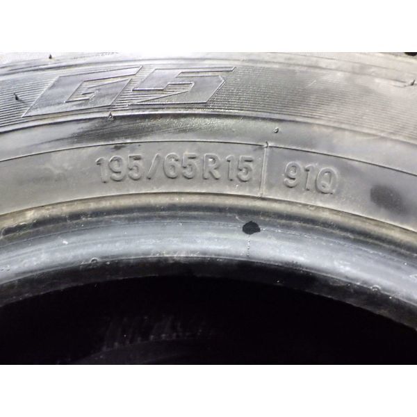 ☆送料無料☆トーヨー GARIT G5 195/65R15 4本SET◎2019年製9分山スタッドレス◎中古 特筆すべき損傷なし◎エスクワィア等に_画像9