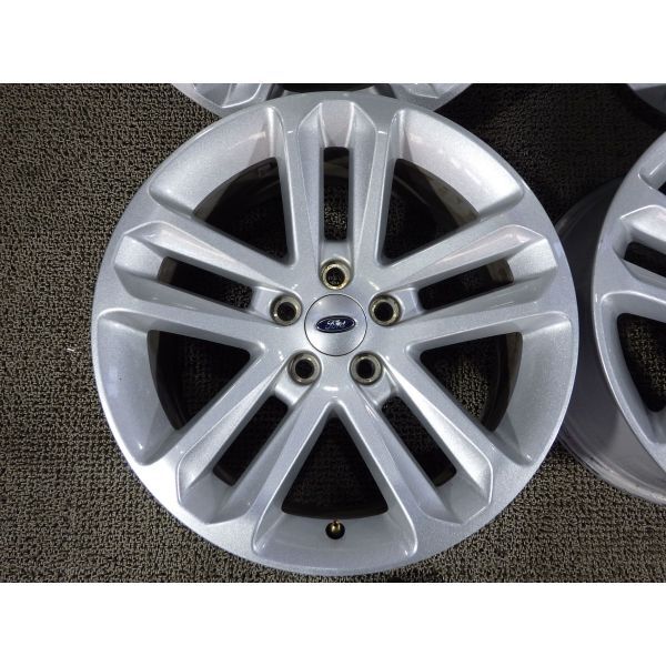 Ford / フォード エクスプローラー 純正アルミホイール 18 x 8J 5穴 114.3 +44 約62mm 4本SET◎中古 空気圧センサー付◎旭川手渡し可_画像5