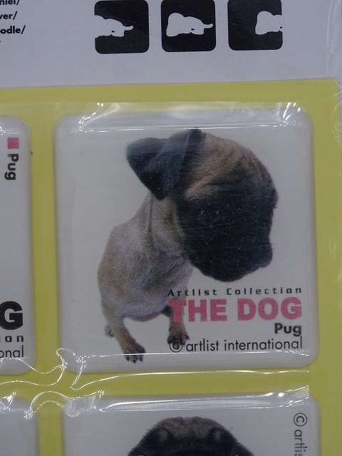 THE DOG PLASTICS SEAL Pug 未使用 プラスティック シール パグ_画像3