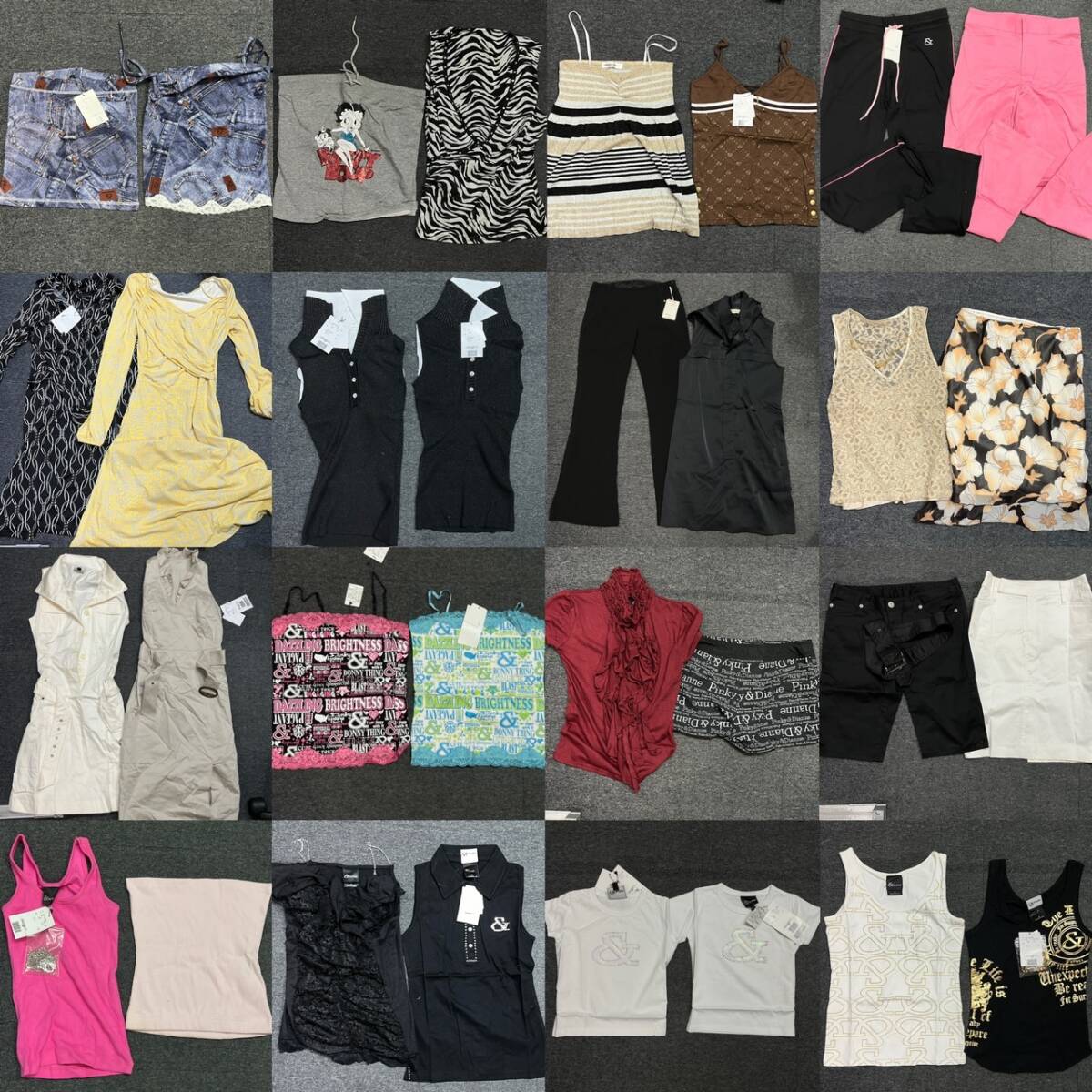 [K5003] present condition delivery Pinky&Dianne Pinky and Diane lady's clothes . summarize 85 put on tops One-piece pants other size 38 used 