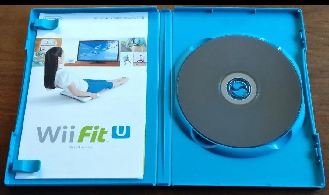 【極美品】Wii Fit U バランスWiiボード(クロ) + フィットメーターセ