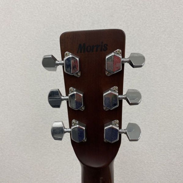 M004-I49-882▲Morris モーリス MD-505 アコースティックギター ケース付 楽器 器材 ギター_画像7
