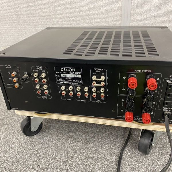 M031-H11-1955 DENON Denon PMA-780D AMPLIFIER amplifier No7031502262 audio equipment 