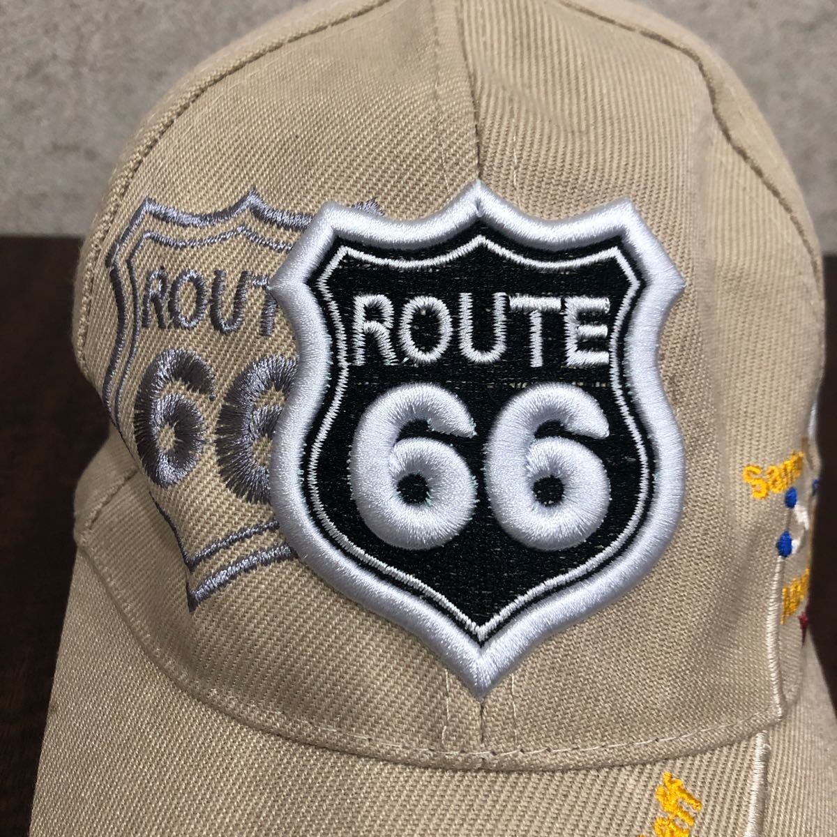 YK-2642 難あり 品 キャップ 帽子 ROUTE66 ルート 頭周り約58 YK-2642 難あり 品 キャップ 帽子 ROUTE66 ルート 頭周り約58