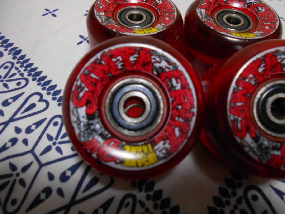 SANTA CRUZ OJ'S WHEELS 54ｍｍ SKATEBOARD CRUISER STREETサンタクルーズ スケートボード ソフトウィール クルーザー オーリー ストリート_画像2