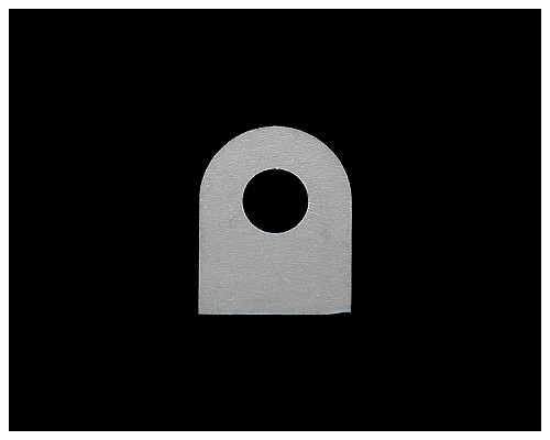 【ネコポスOK】汎用タブ 小 8.5mm穴 溶接タブ ウェルドオン_画像1