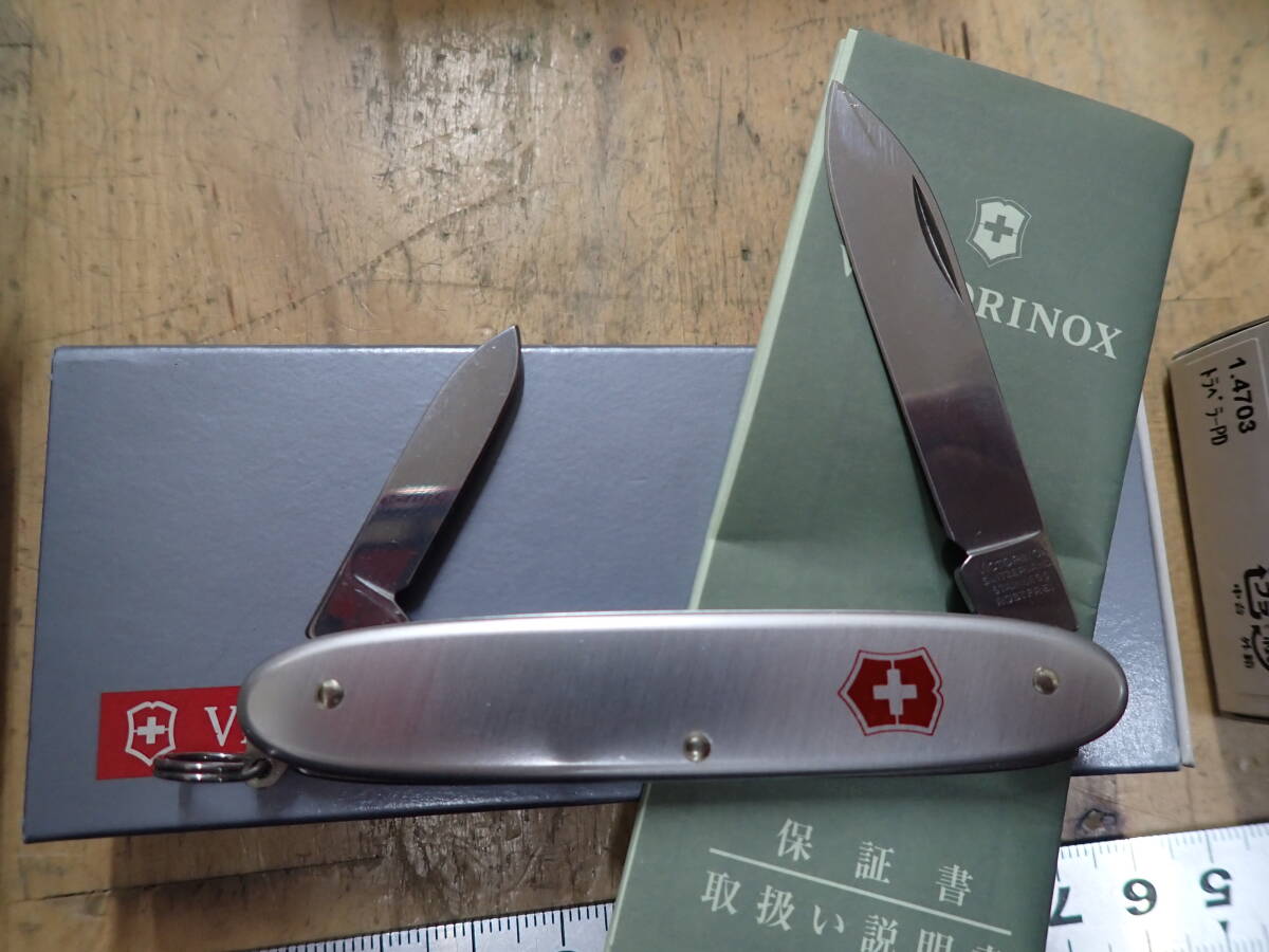 『I14C』VICTORINOX (ビクトリノックス) ナイフ 6点（6本）まとめてセット フォールディングナイフ の画像6